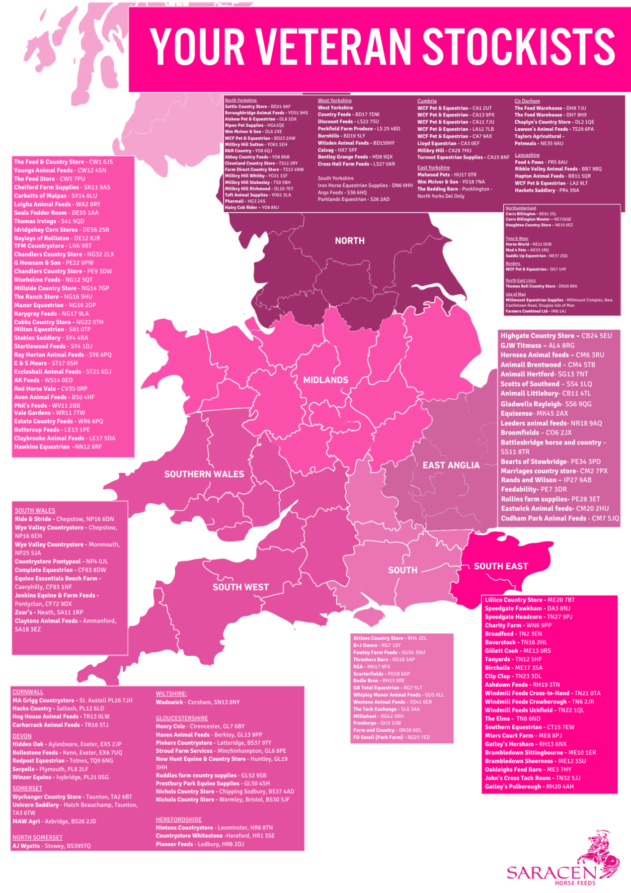 Veteran Stocks Pink Map