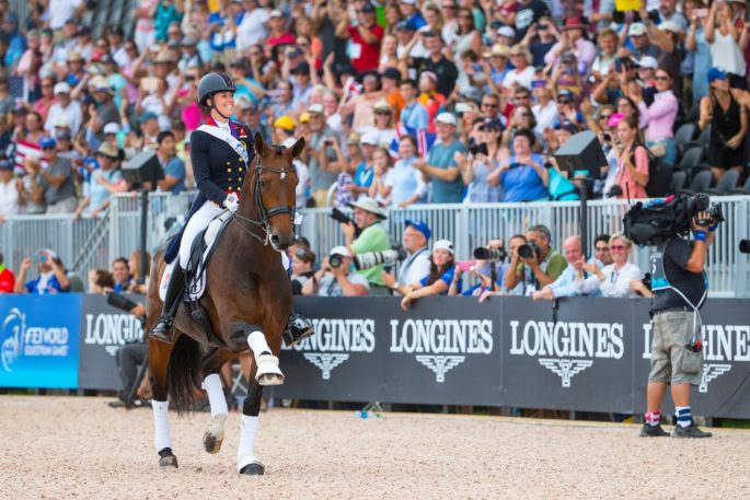 Charlotte Dujardin MSJ Freestyle WEG 2018